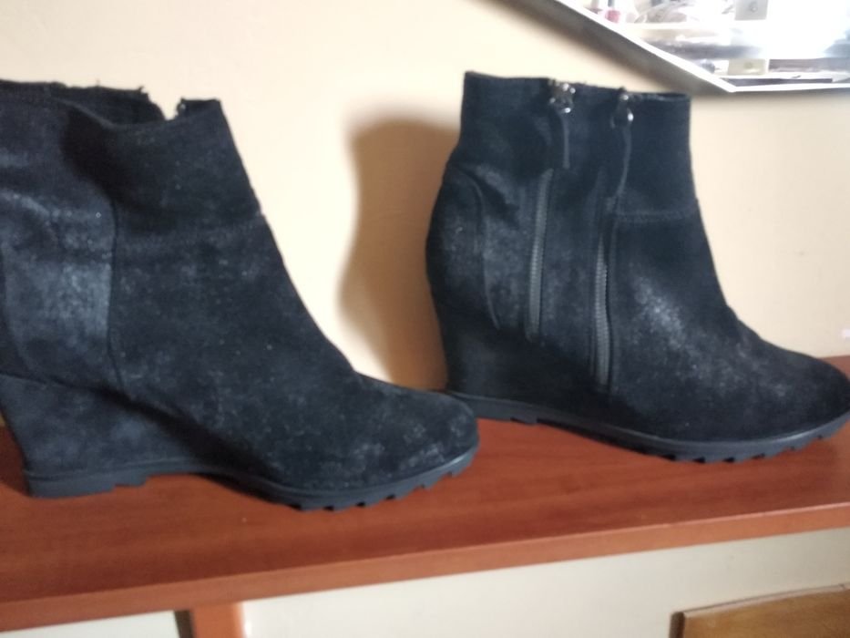 Женские Unisa Ботильоны Чёрный Замш 41