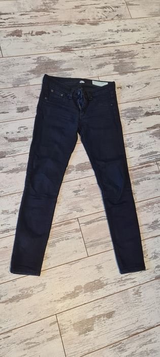 Женские rag&bone Джинсы Темно-синие 25
