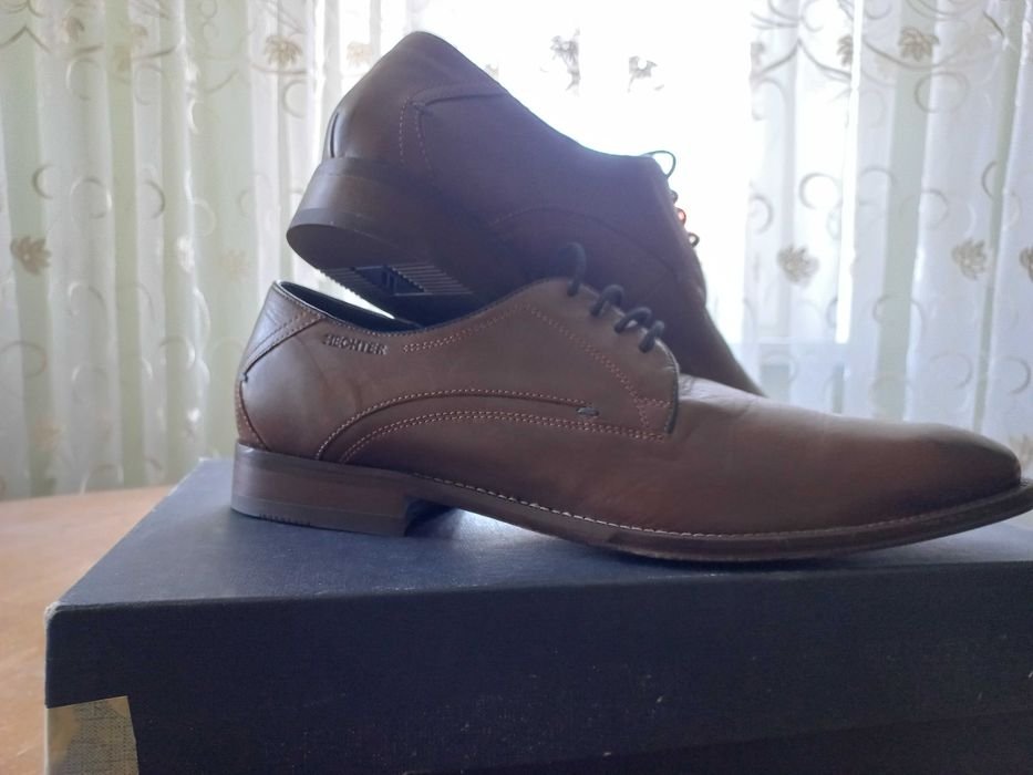 Мужские Daniel Hechter Туфли Коричневый Кожа 42