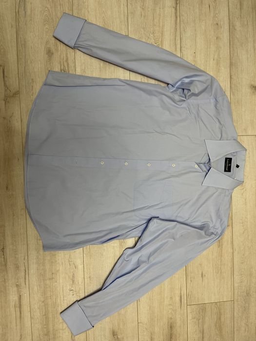 Uomo Louis Feraud Camicia Bianca Taglia