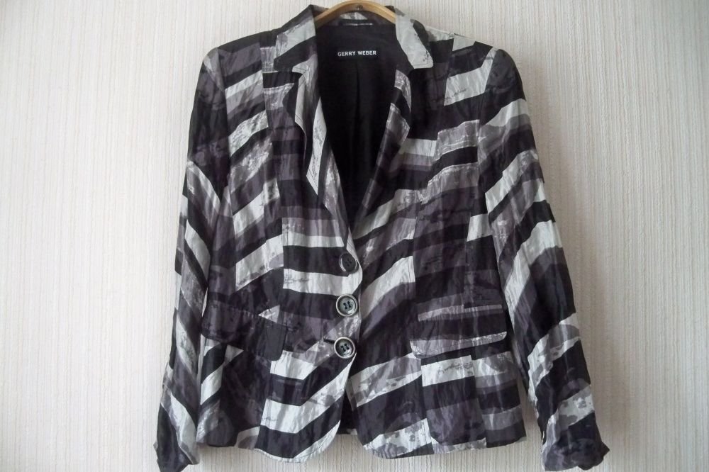 Femme Gerry Weber Blazer Beige Soie L