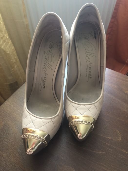 Donna Le Silla Tacchi Nero Pelle 36