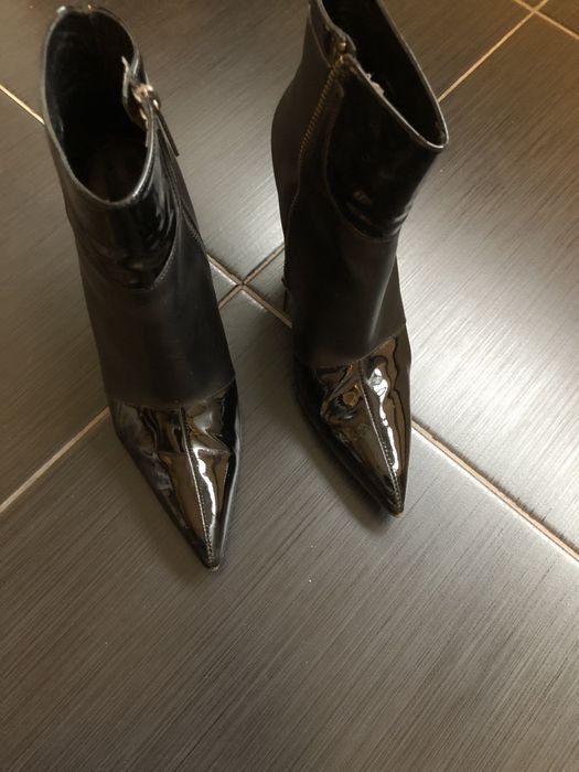 Женские Roberto Botticelli Ботильоны Чёрные Кожа