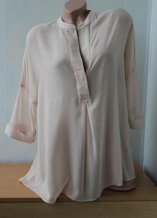 Femme HEMISPHERE Chemisier Poudré Soie