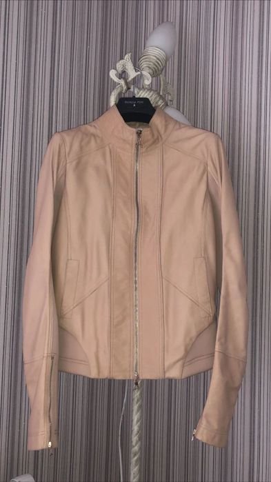 Donna Patrizia Pepe Giacca Nera Pelle