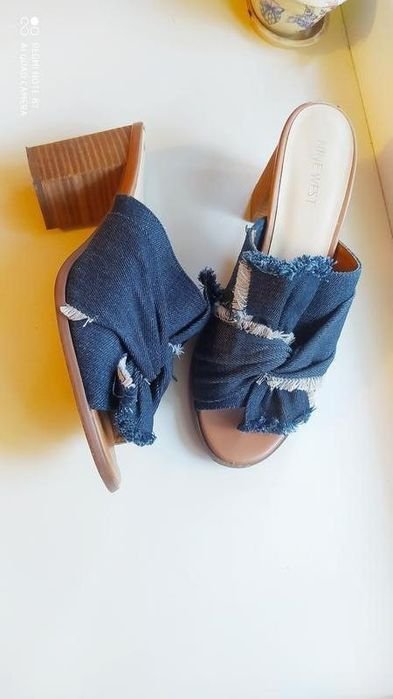 Femme Nine West Chaussons Cuir 38