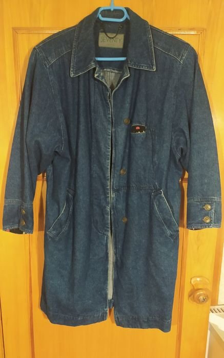 Женская Seventy Джинсовая Куртка Синяя 40