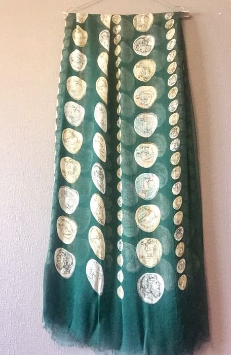 Dolce & Gabbana Шарф Темно-изумрудный