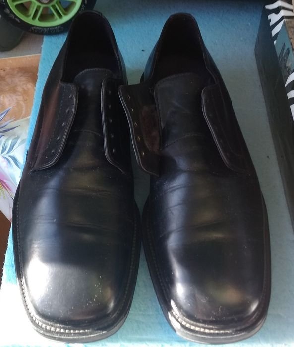 Uomo Lloyd Tacchi Nero Pelle 42
