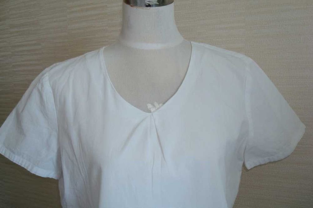 Femme Chemise Blanche Coton 38