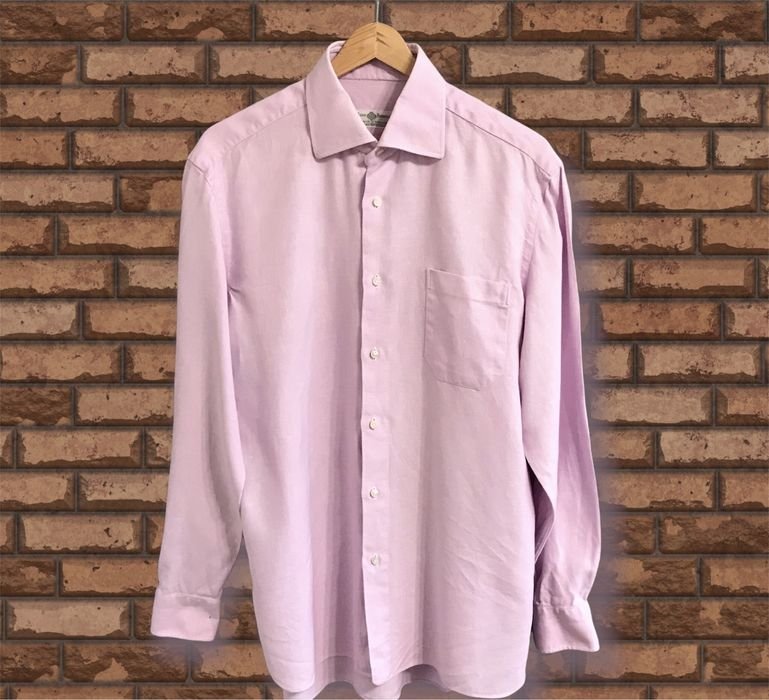 Homme Luigi Borrelli Chemise Rose XL