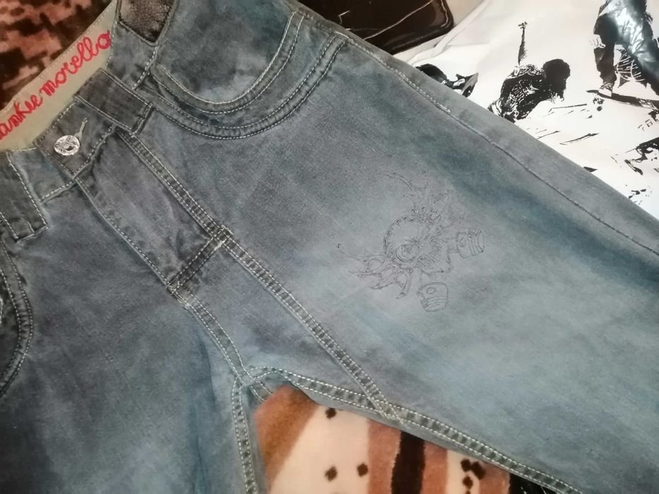 Мужские Frankie Morello Джинсы Чёрные