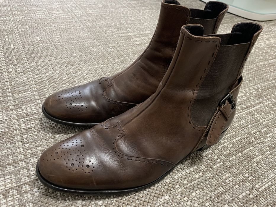 Men Gianfranco Ferre Boots Brown 44