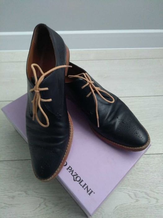 Women Carlo Pazolini Heels Black Leather 40