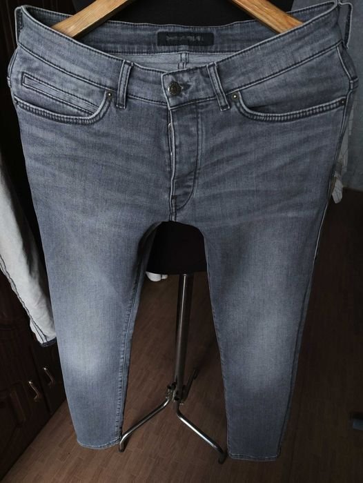 Herren Drykorn Jeans Grau Stretch 30