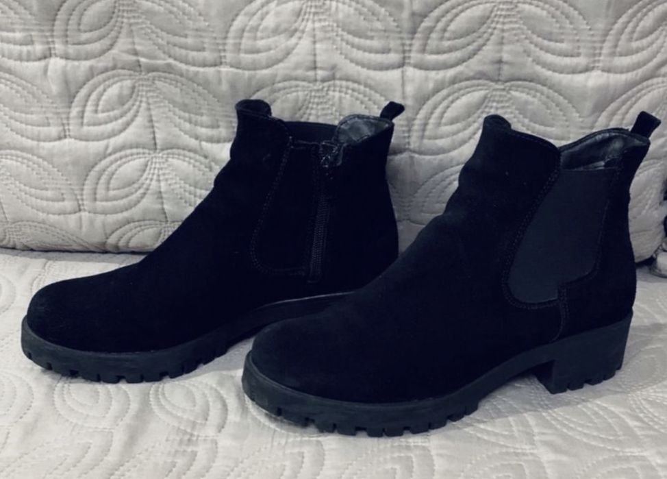 Damen Tamaris Stiefel Wildleder 39