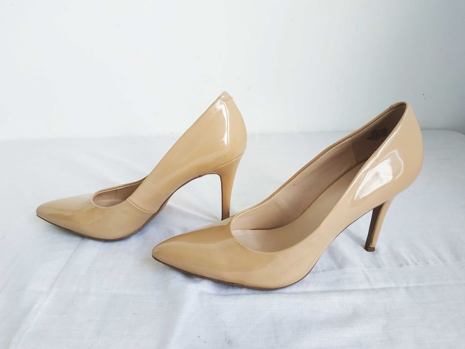 Femme Nine West Talons Noir Laqué 39