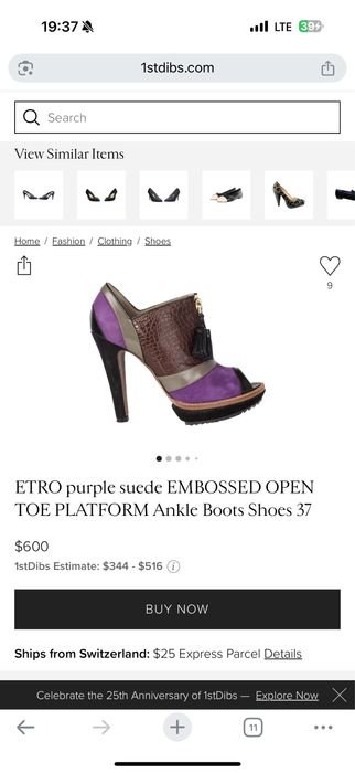 Donna Etro Tacchi Camoscio 37