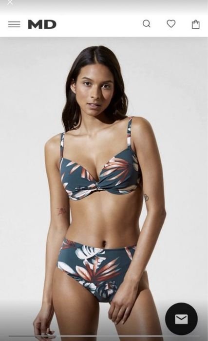 Damen etam Badeanzug Mehrfarbig Material S