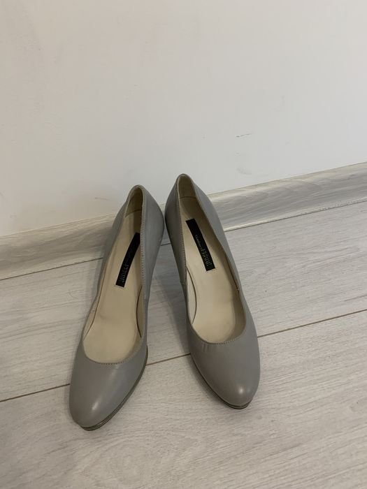Women Gianfranco Ferre Heels Grey Leather 37