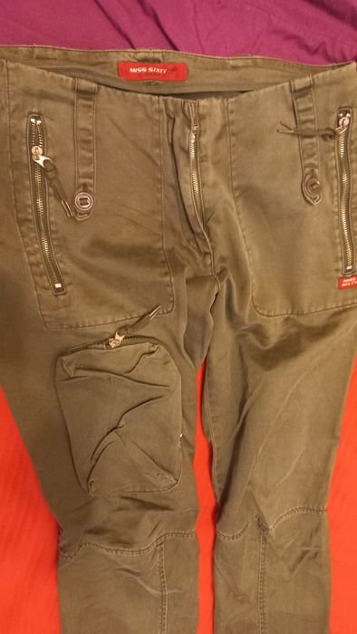Женские Miss Sixty Брюки Хаки