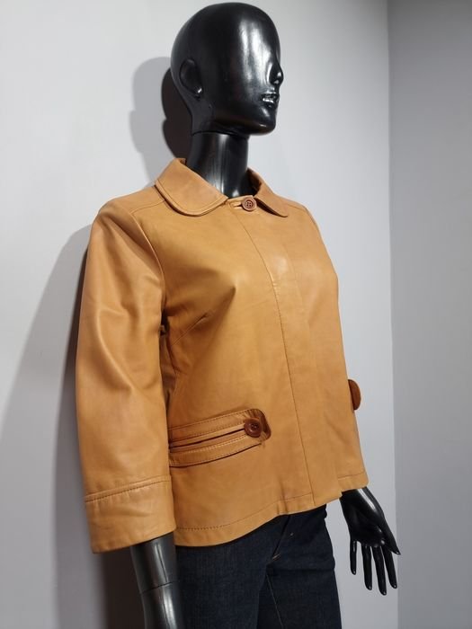 Damen Ralph Lauren Jacke Gelb 36