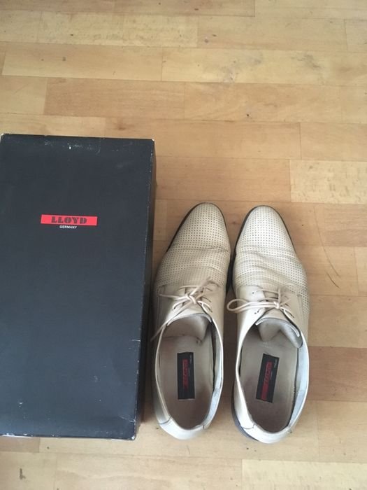 Uomo Lloyd Tacchi Beige Pelle 43