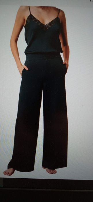 Women Etam Trousers Green 36