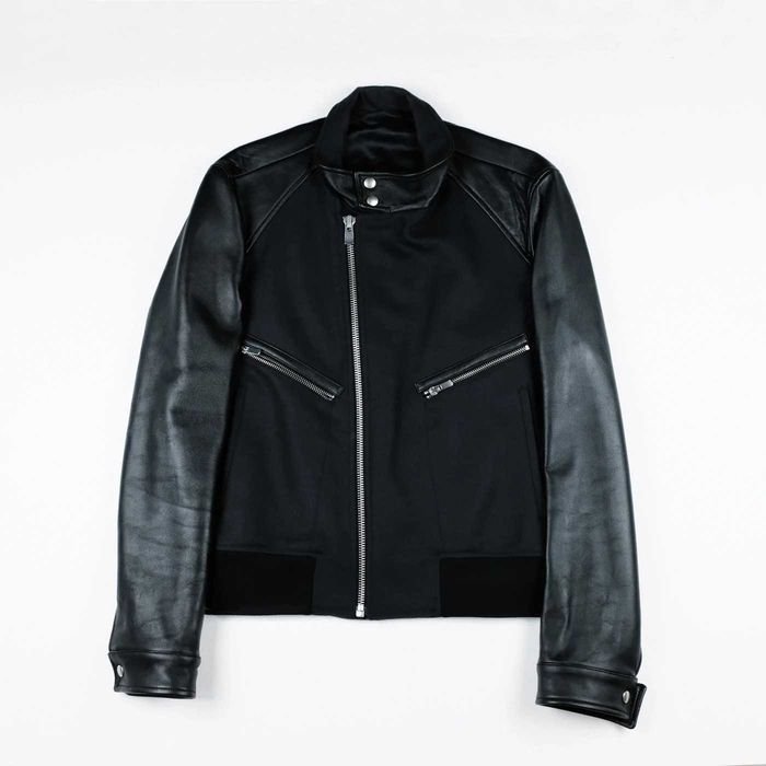 Homme The Kooples Bomber Noir Cuir 36