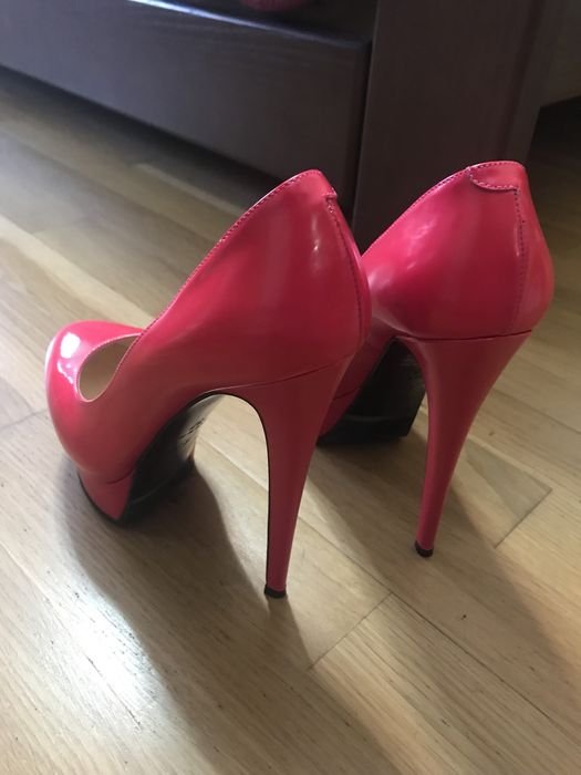 Женские Nando Muzi Туфли Ярко-малиновый Кожа 37