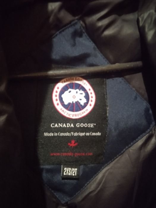 Femme Canada Goose Doudoune Bleu Marine XS/S