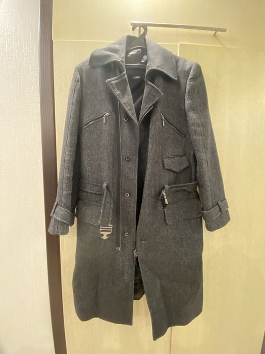 Мужское Roberto Cavalli Пальто Серый 40