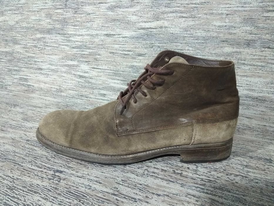 Homme Timberland Bottes Marron Suède 43