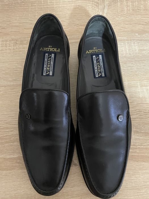 Homme Artioli Mocassins Noir 43.5