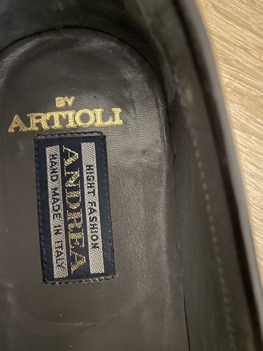 Homme Artioli Mocassins Noir 43.5