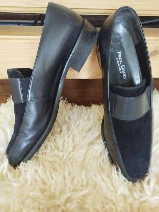 Uomo Paul Green Mocassini Blu Navy Pelle 39