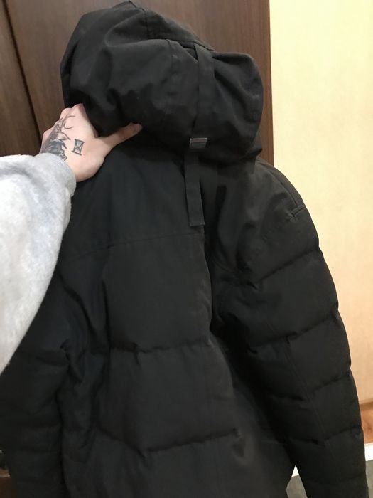 Homme Canada Goose Veste d'Hiver Noir 38