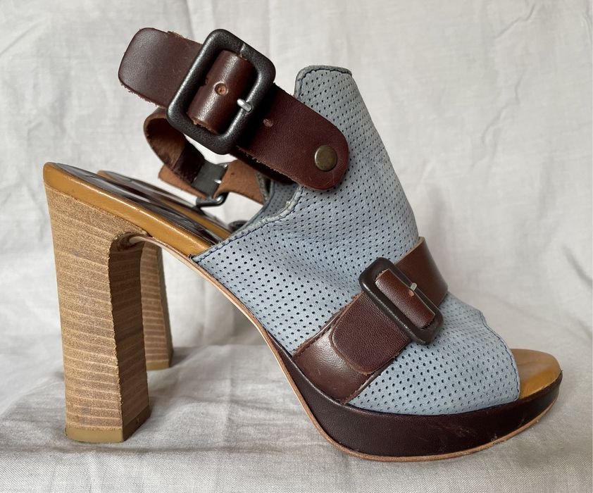 Donna Tosca blu Tacchi Pelle 38