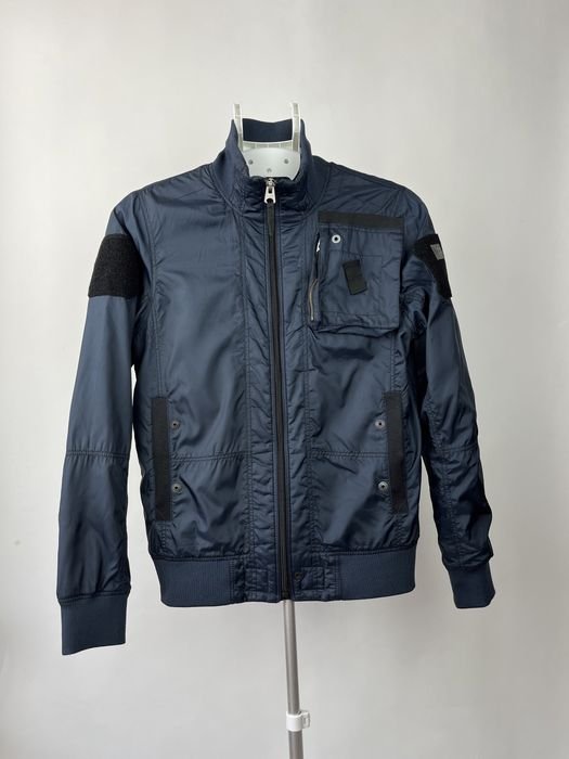 Uomo G-Star RAW Giacca Blu Navy Nylon 38