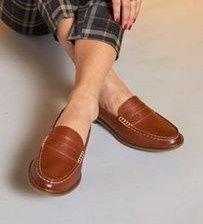 Femme Sperry Mocassins Marron Cuir