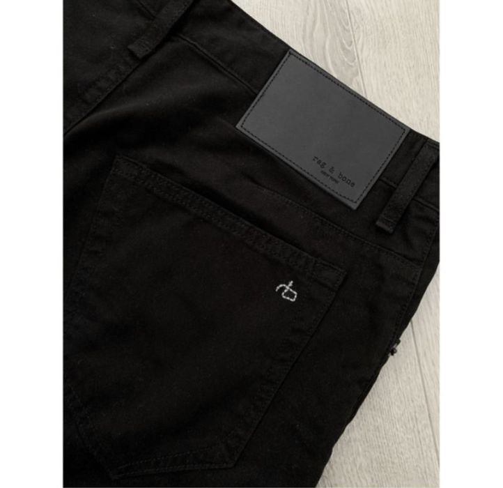 Женские Rag & Bone Джинсы Чёрные 36