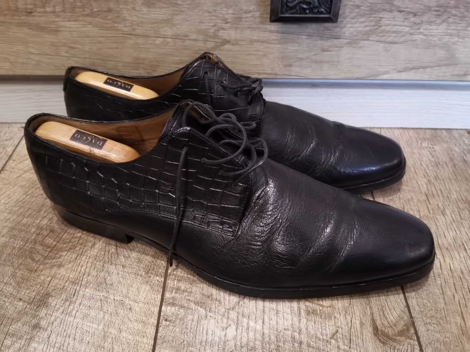 Uomo Melvin & Hamilton Scarpe Nere Pelle 47