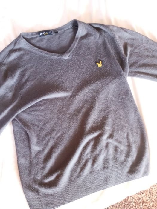 Uomo Lyle&Scott Maglione Grigio 38