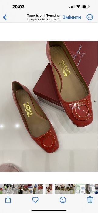 Женские Salvatore Ferragamo Туфли 38.5