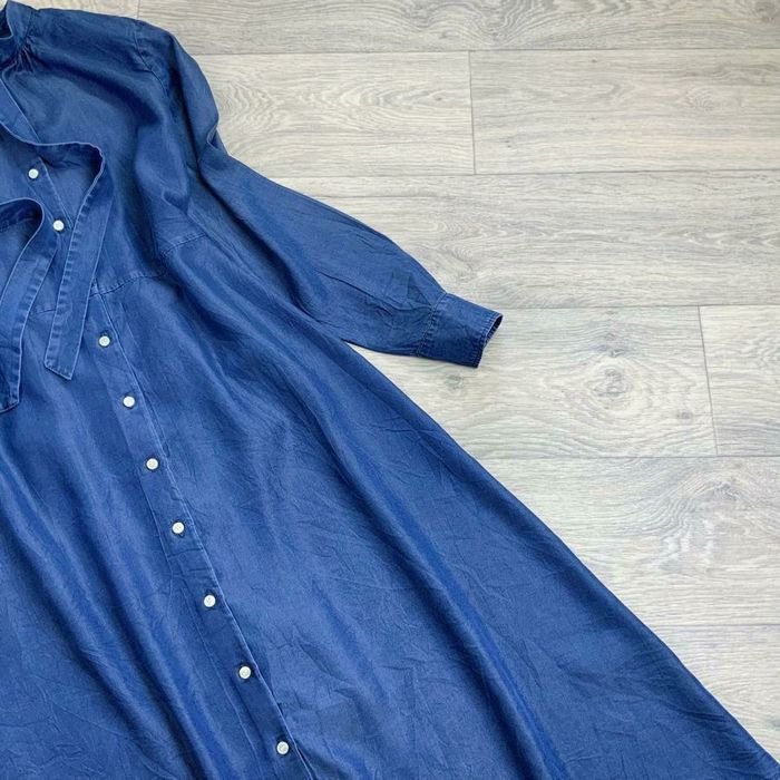 Women GANT Dress Navy Denim 40