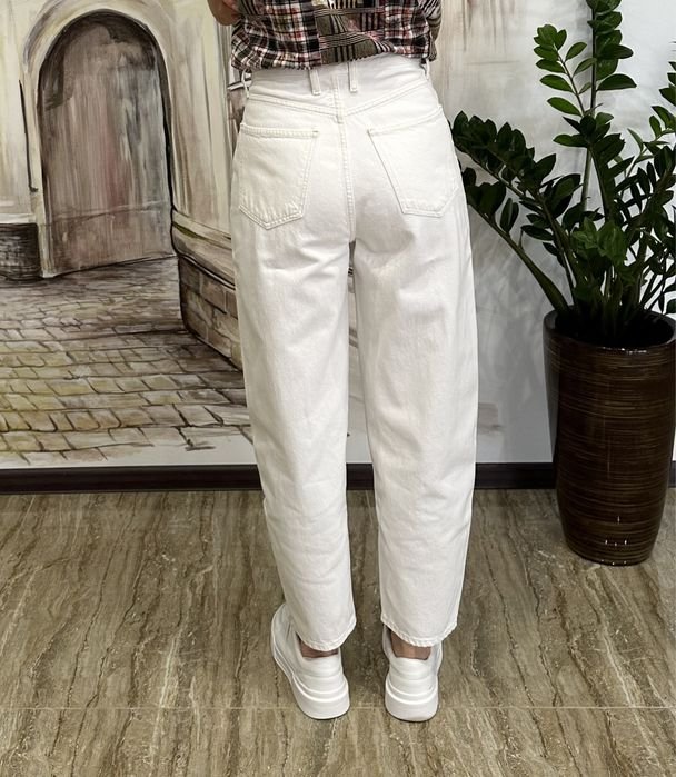 Homme AGOLDE Jeans Crème Coton 27