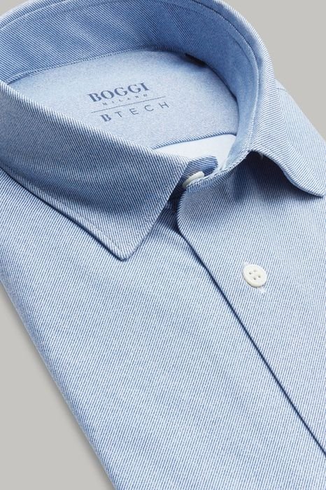 Homme Boggi Milano Chemise Bleue L