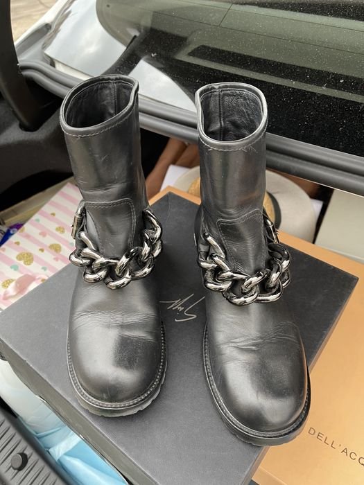 Femme Red Valentino Bottes Rouge Cuir 36.5