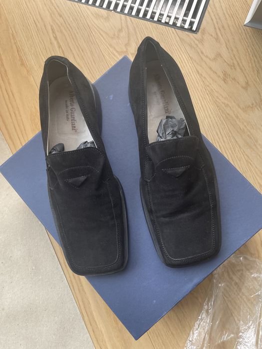 Uomo Alberto Guardiani Mocassini Nero 43