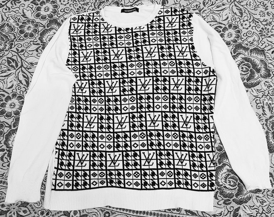 Herren Iceberg Pullover Mehrfarbig Wolle 40